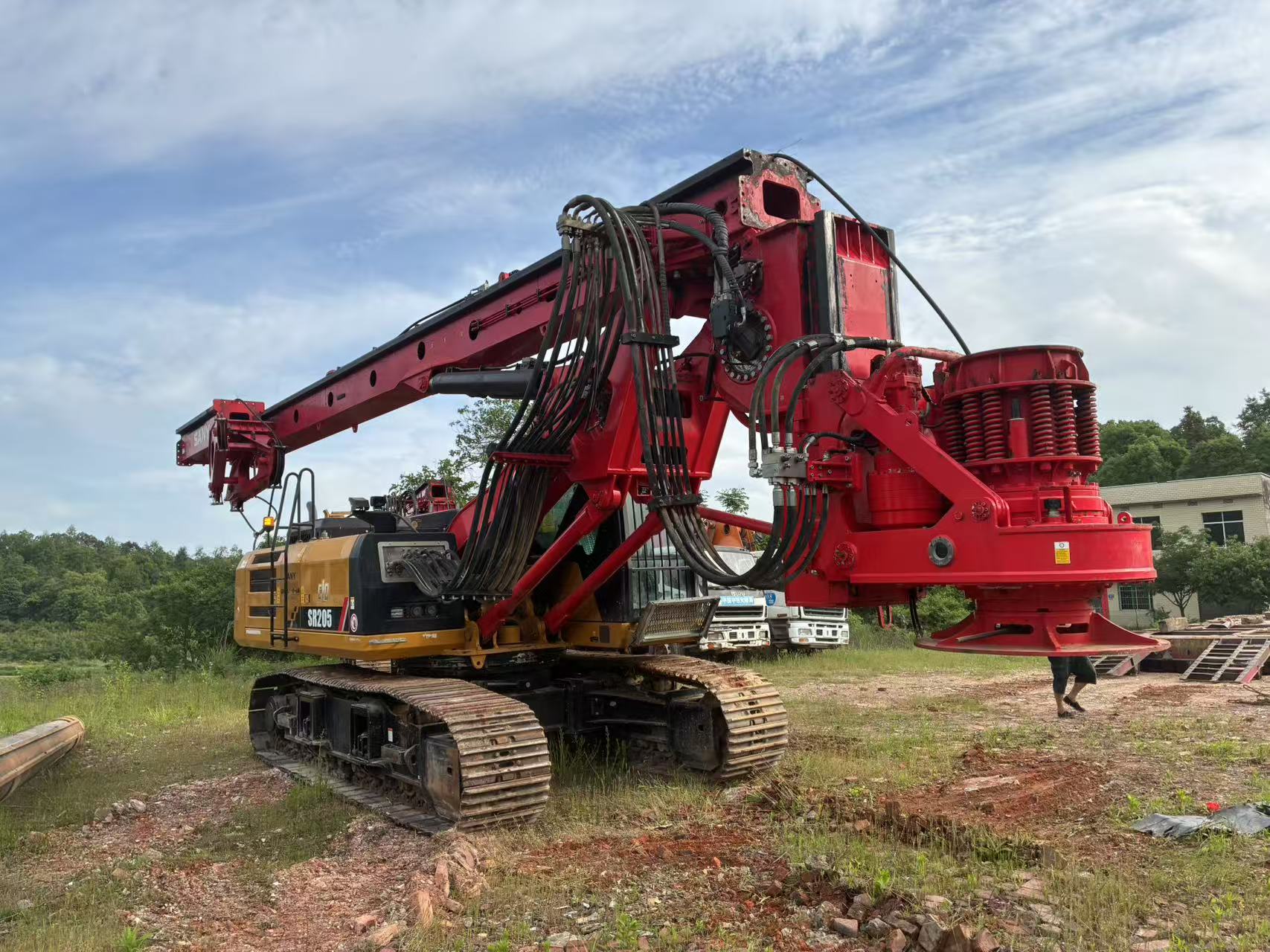 Tested Sany Rotary Drilling Rig SR205 2021