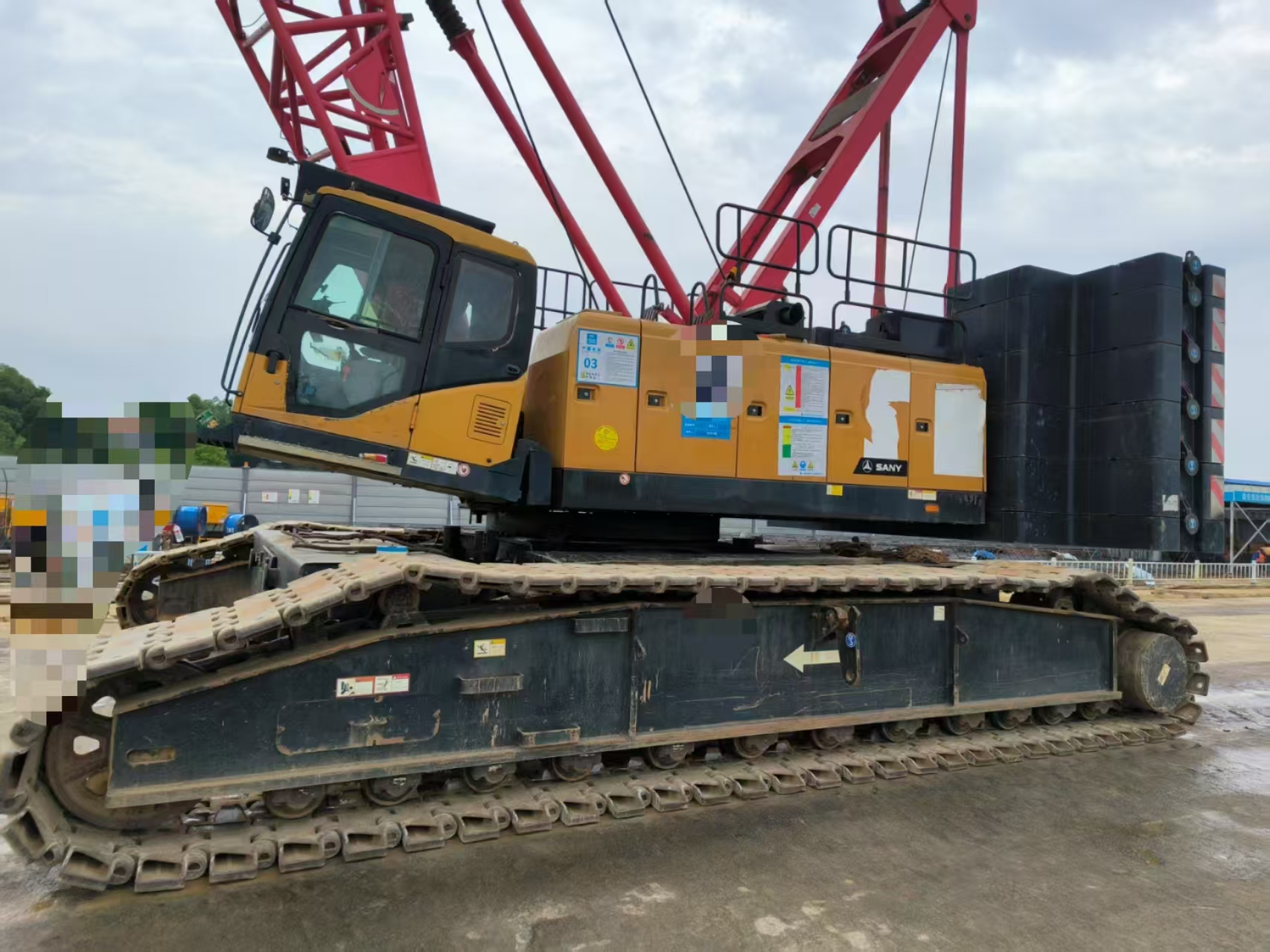 Tested Sany Crawler Crane SCC1500A-1 2019