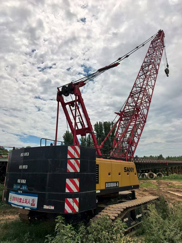Tested Sany Crawler Crane SCC850A-6 2021
