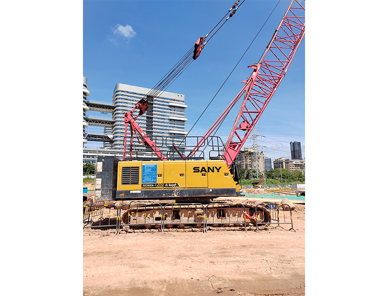 Tested Sany Crawler Crane SCC600A-1 2019