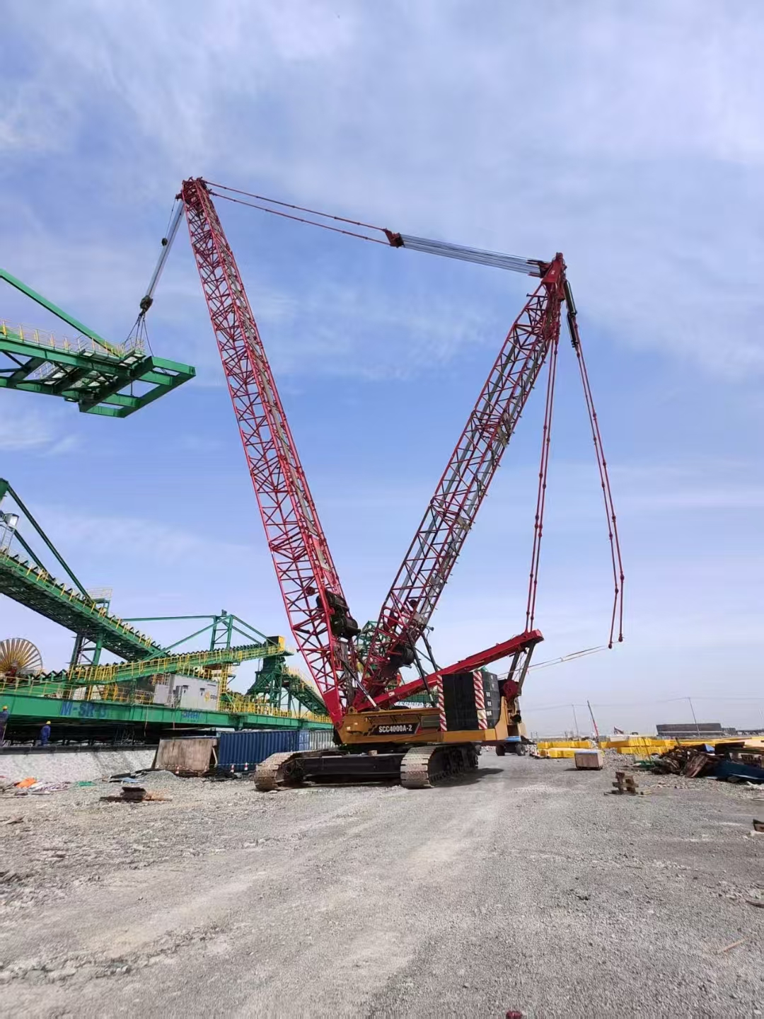 Sany Crawler Crane SCC4000A-2 2021