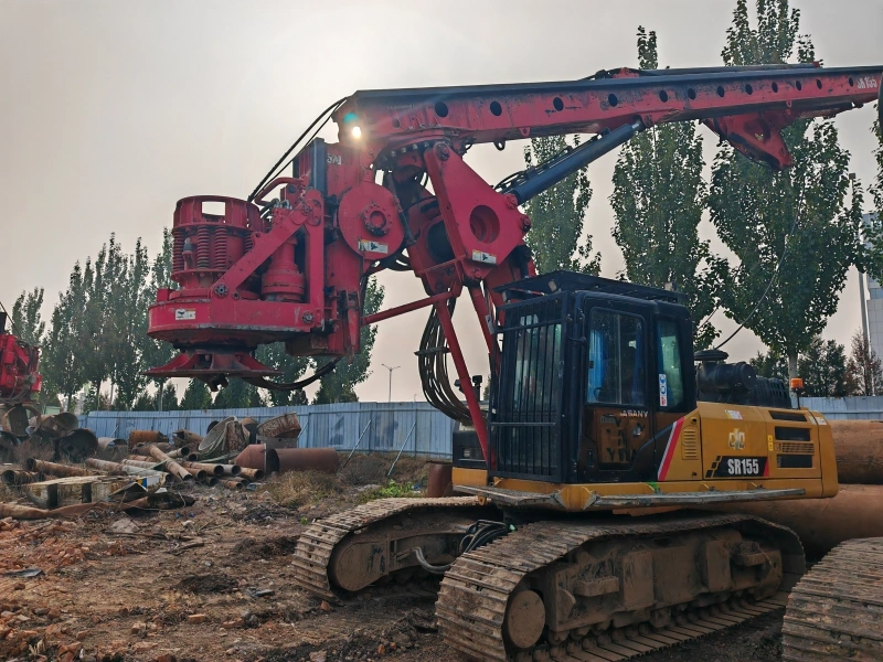 Tested Sany Rotary Drill Rig SR155 2019