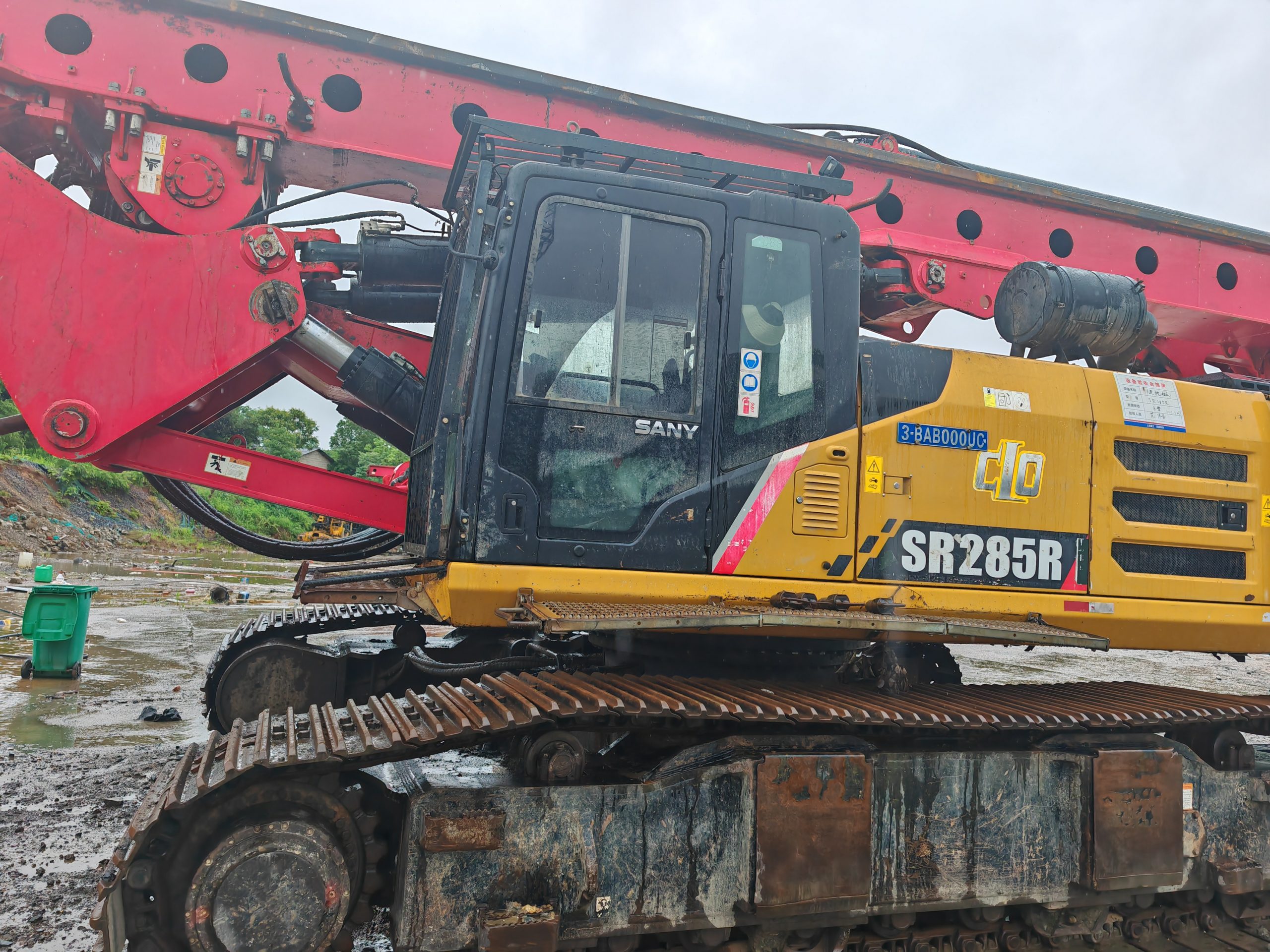 Tested SR285 Used Sany Drilling Rig 2019
