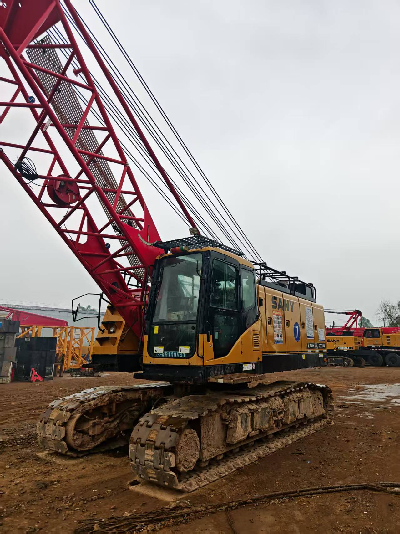 Tested SCC550A 2018 Sany Crawler Crane
