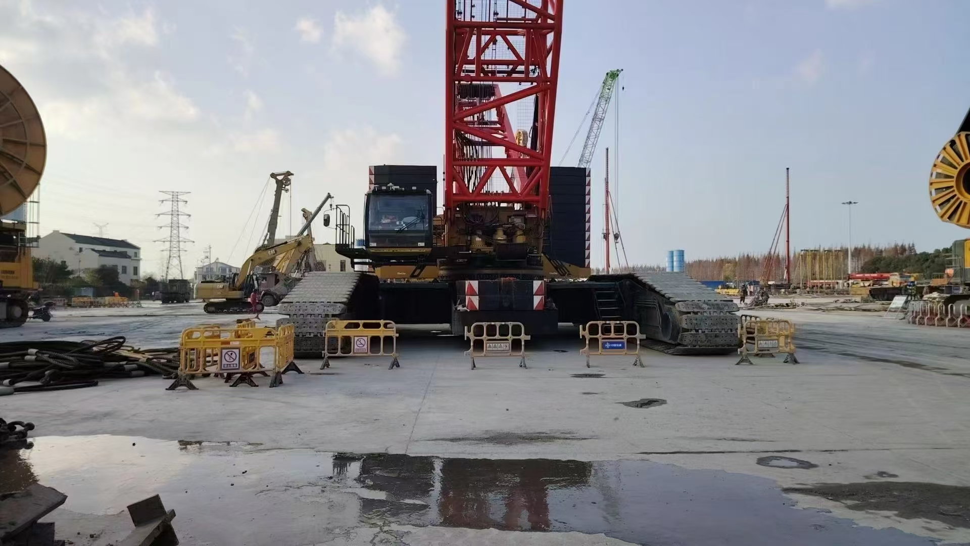 Used Sany Crawler Crane SCC15000TM 2022