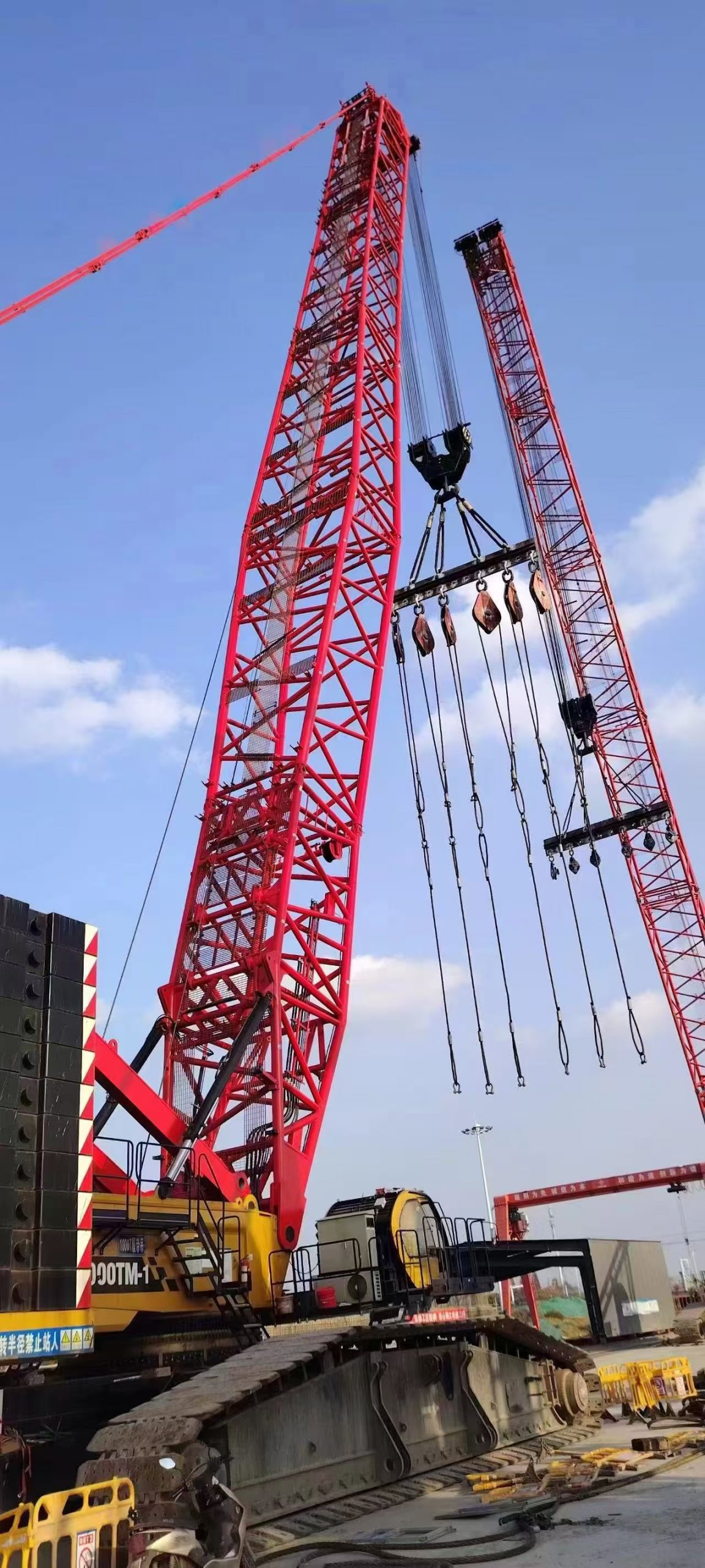 Used Sany Crawler Crane SCC15000TM 2022