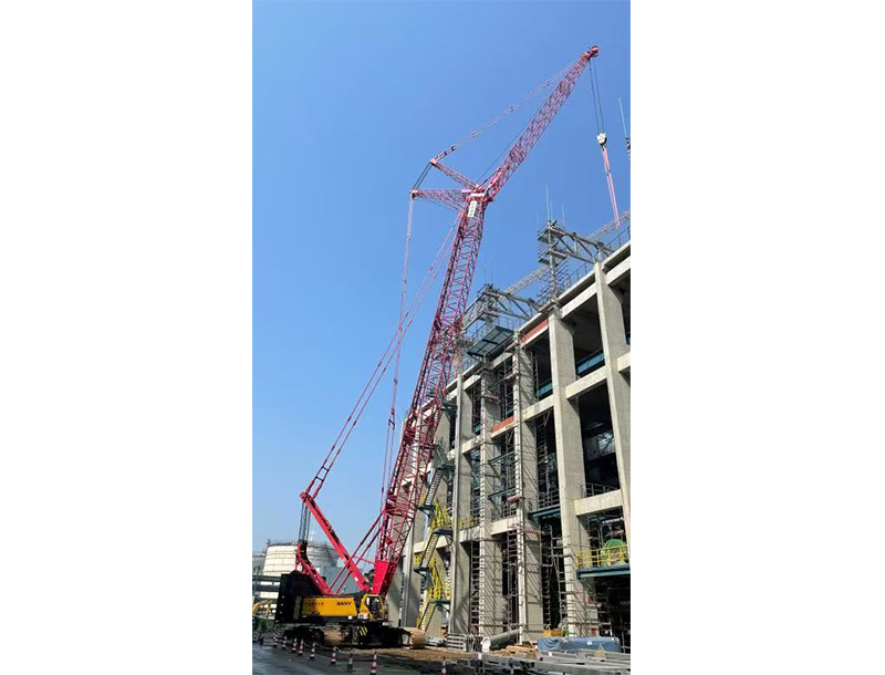 Tested SCC2500C 2018 Sany Crawler Crane