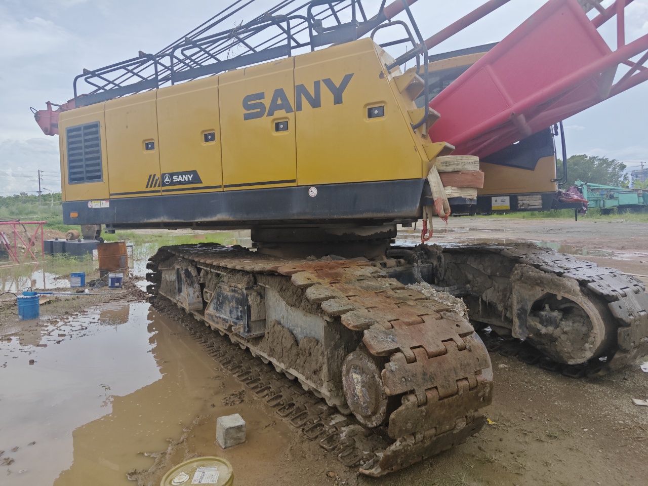 Tested SCC750A 2019 Sany Crawler Crane