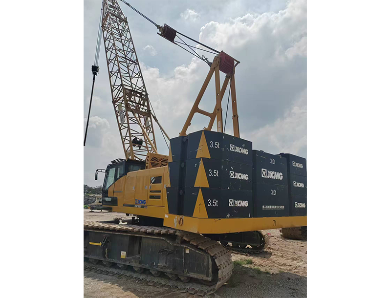 Tested XGC100 2023 XCMG Crawler Crane