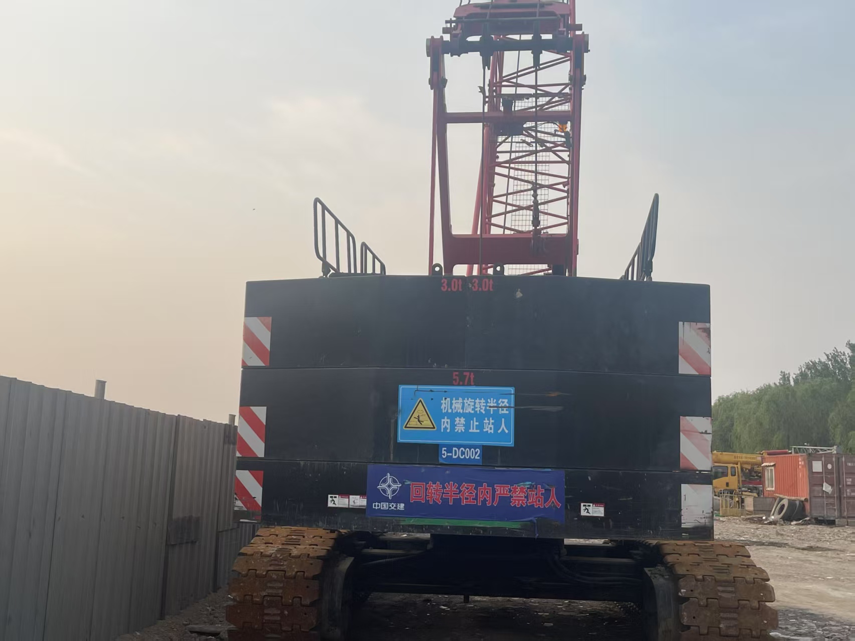 Tested SCC600A-6 2022 Sany Crawler Crane