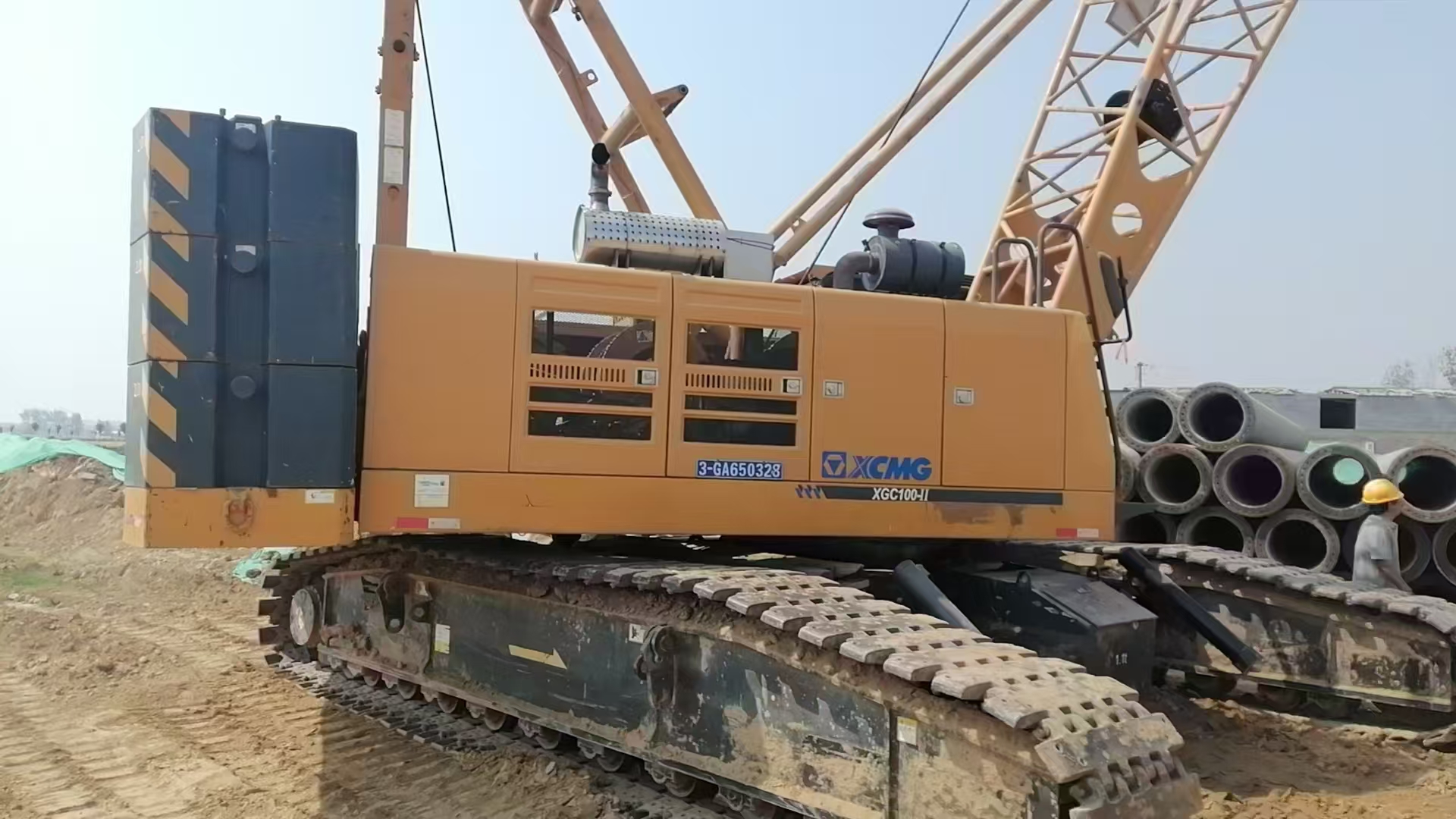 Tested XGC100-II XCMG Crawler Crane 2020