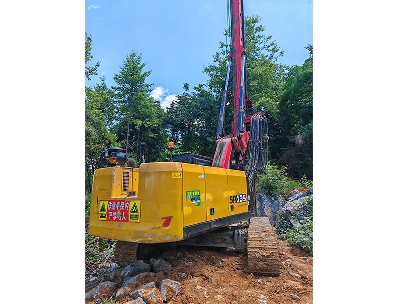 Tested SR135 2023 Sany Rotary Drilling Rig