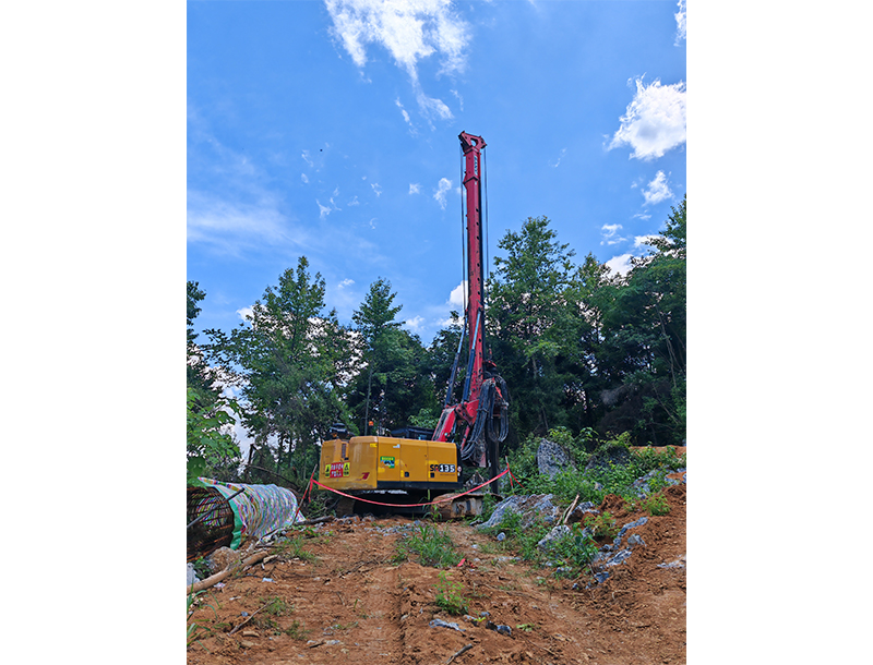 Tested SR135 2023 Sany Rotary Drilling Rig