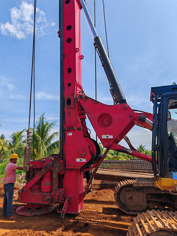Tested SR205 Sany Used Drilling Rig 2020