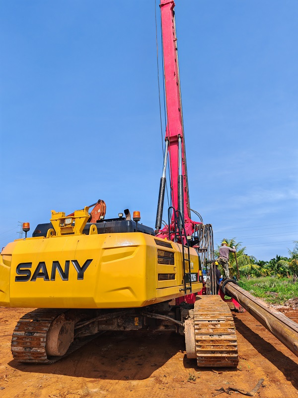 Tested SR205 Sany Used Drilling Rig 2020