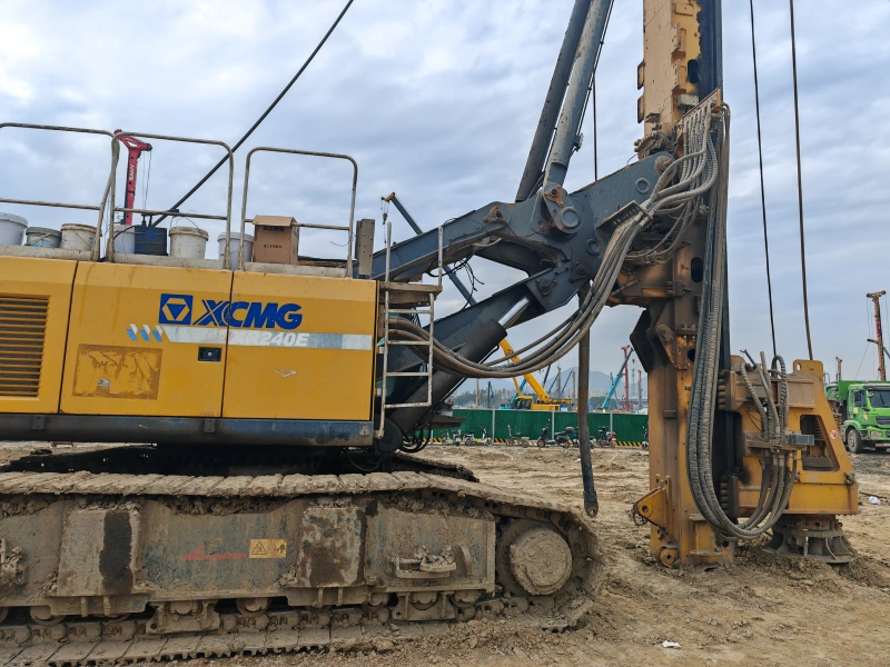 Tested XR240 Used XCMG Rotary Drill Rig 2020