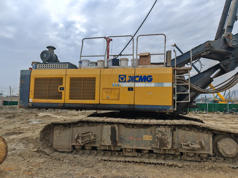 Tested XR240 Used XCMG Rotary Drill Rig 2020