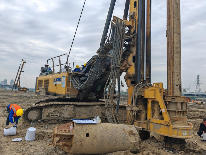 Tested XR240 Used XCMG Rotary Drill Rig 2020
