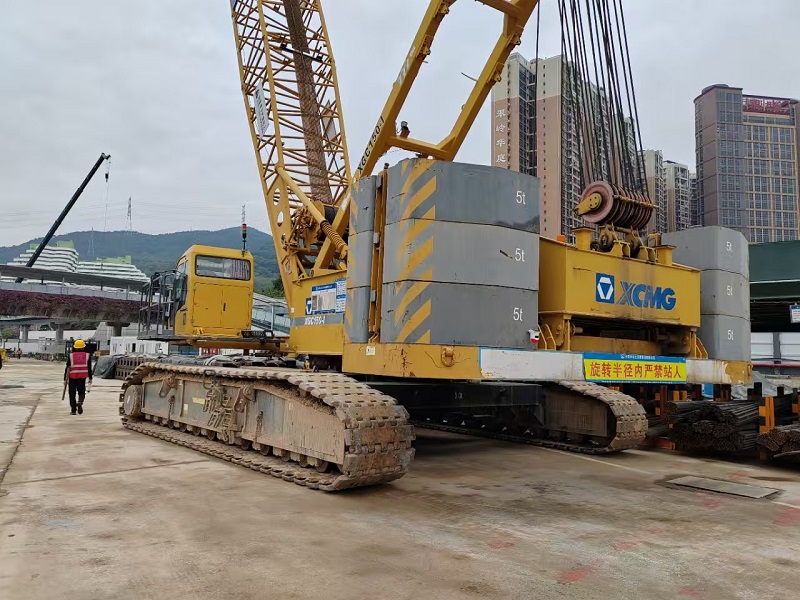 Tested XGC150 XCMG Crawler Crane 2020