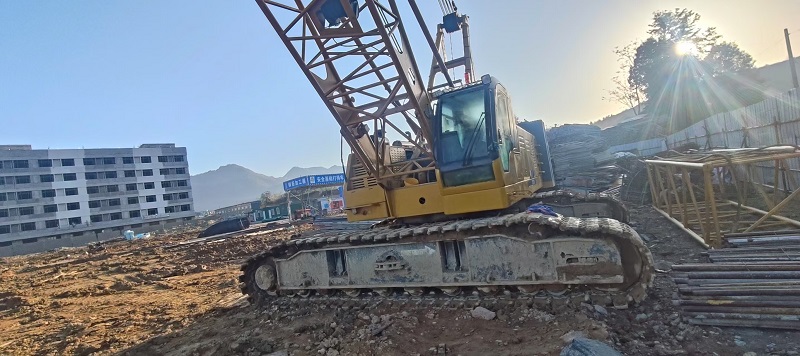 Tested XGC85 XCMG Crawler Crane 2015