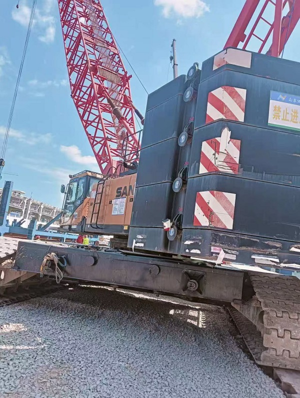 Tested SCC1500A-6 2021 Sany Crawler Crane