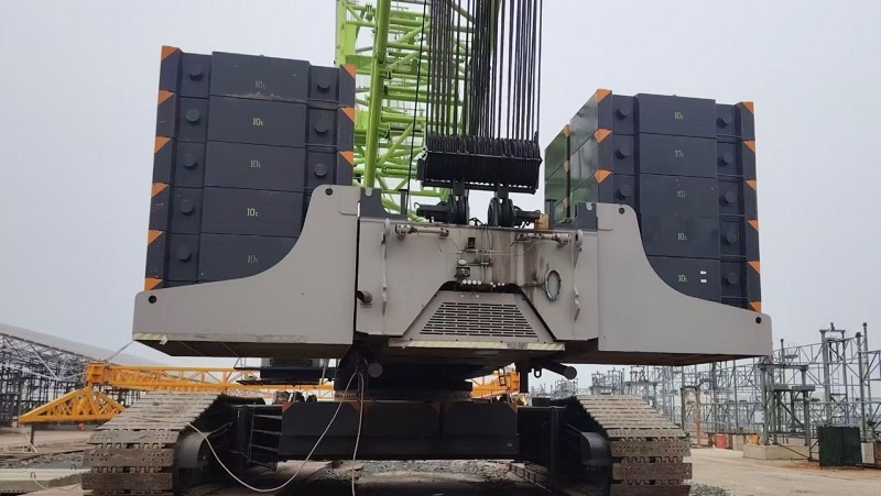Tested ZCC16000 2022 Zoomlion Crawler Crane