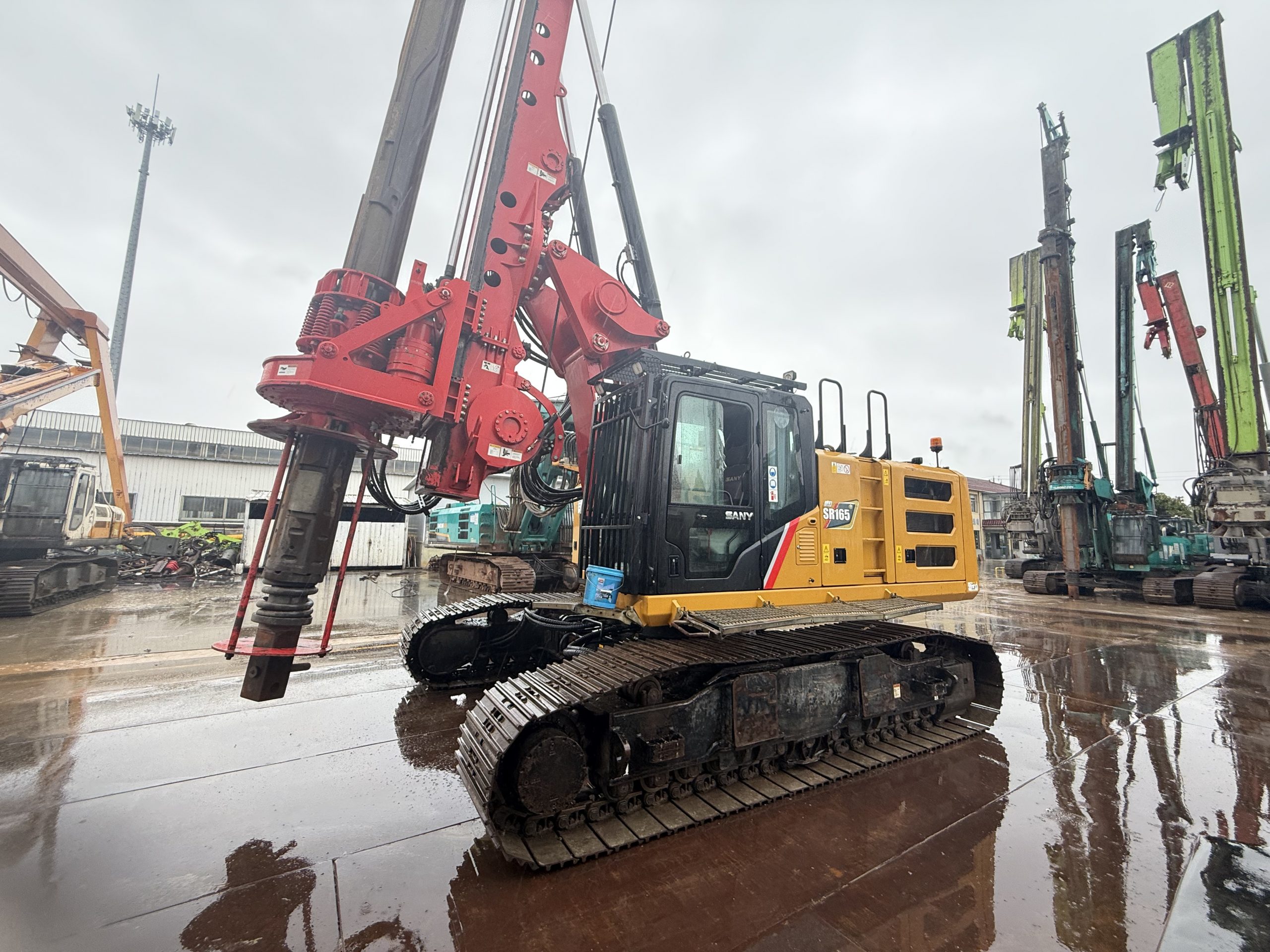 Tested SR165 Sany Rotary Drill Rig 2021