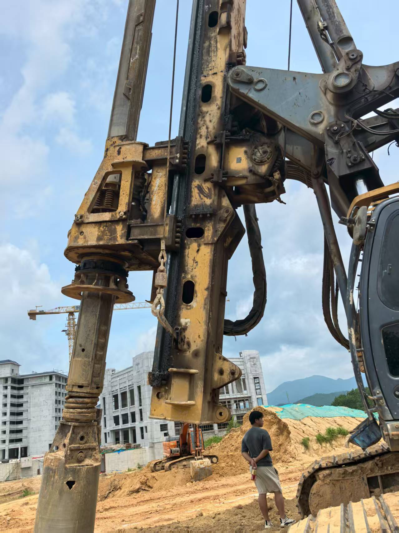 Tested XR240 Used XCMG Rotary Drill Rig 2020