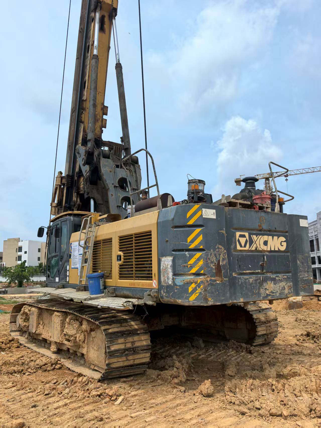 Tested XR240 Used XCMG Rotary Drill Rig 2020
