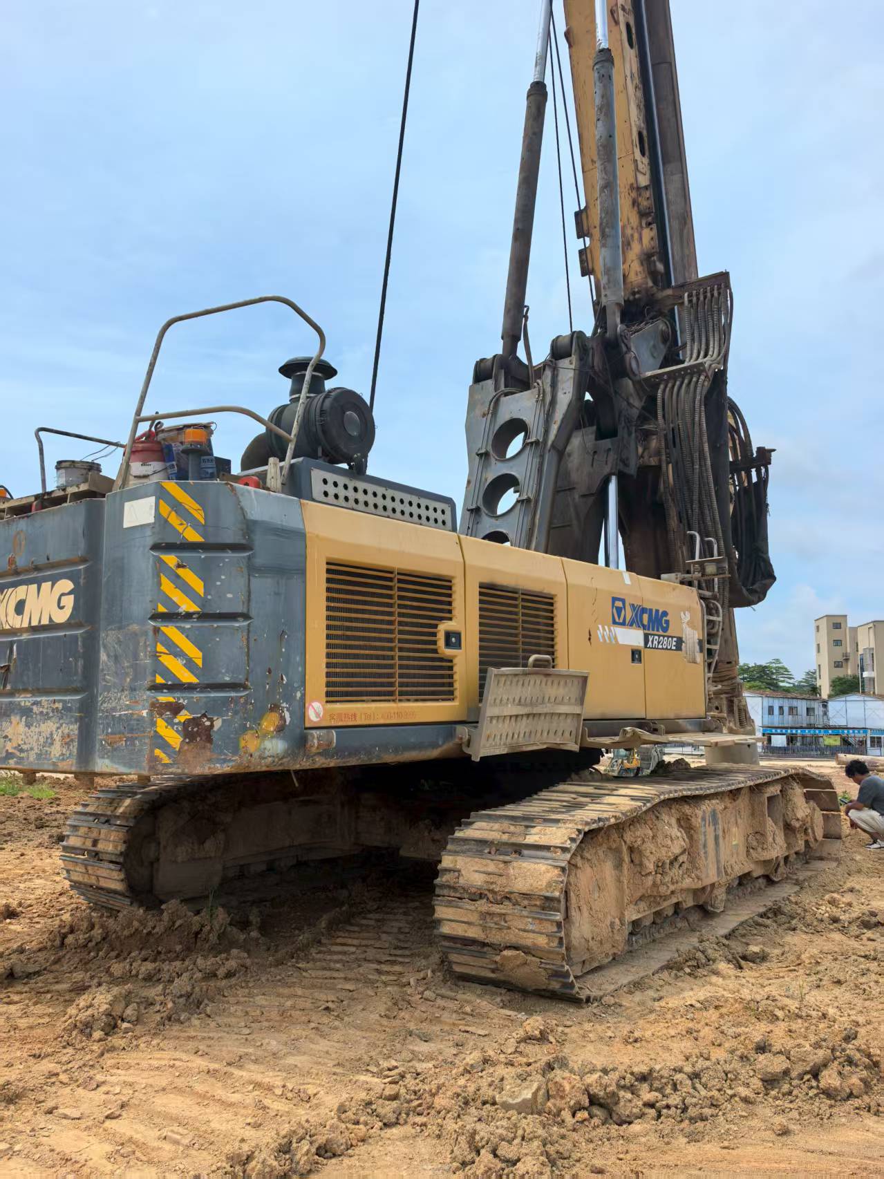 Tested XR240 Used XCMG Rotary Drill Rig 2020