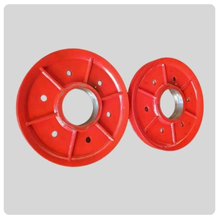 Rotary digging pulley