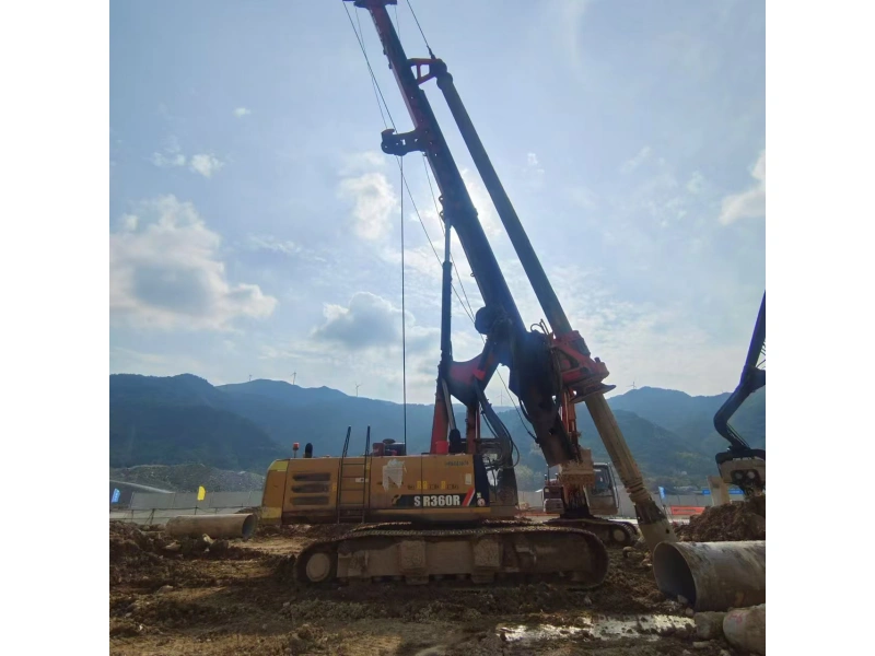 Used SR360 Sany Rotary Drilling Rig 2019