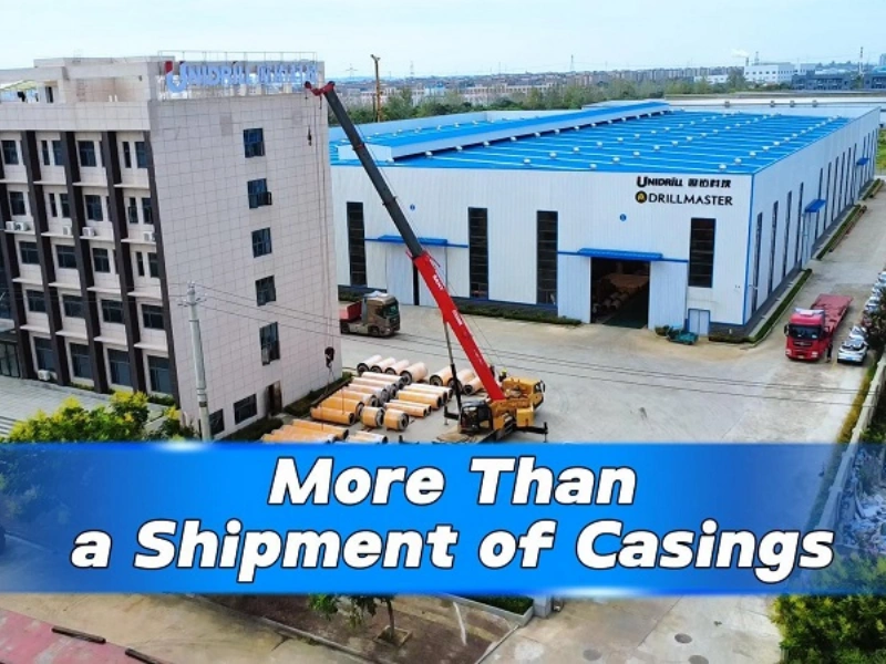 Drillmaster casing shipment