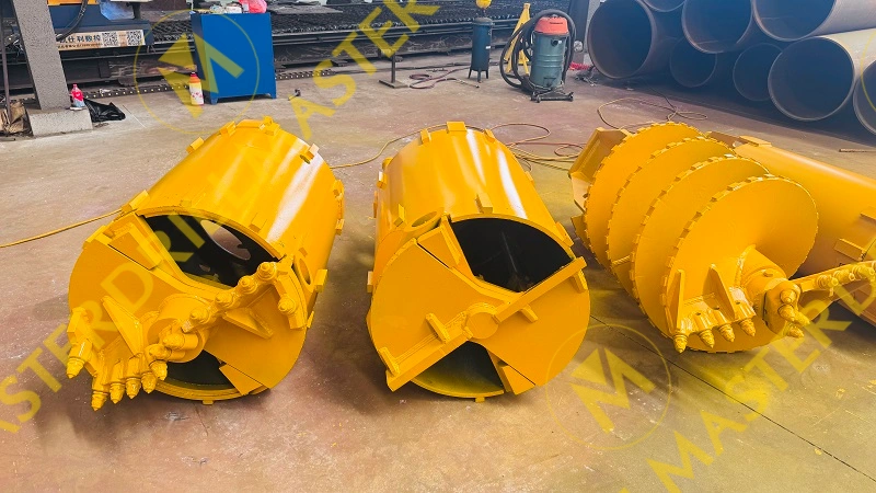 pile cleaning bucket